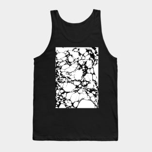 Black and White Bubbles Tank Top